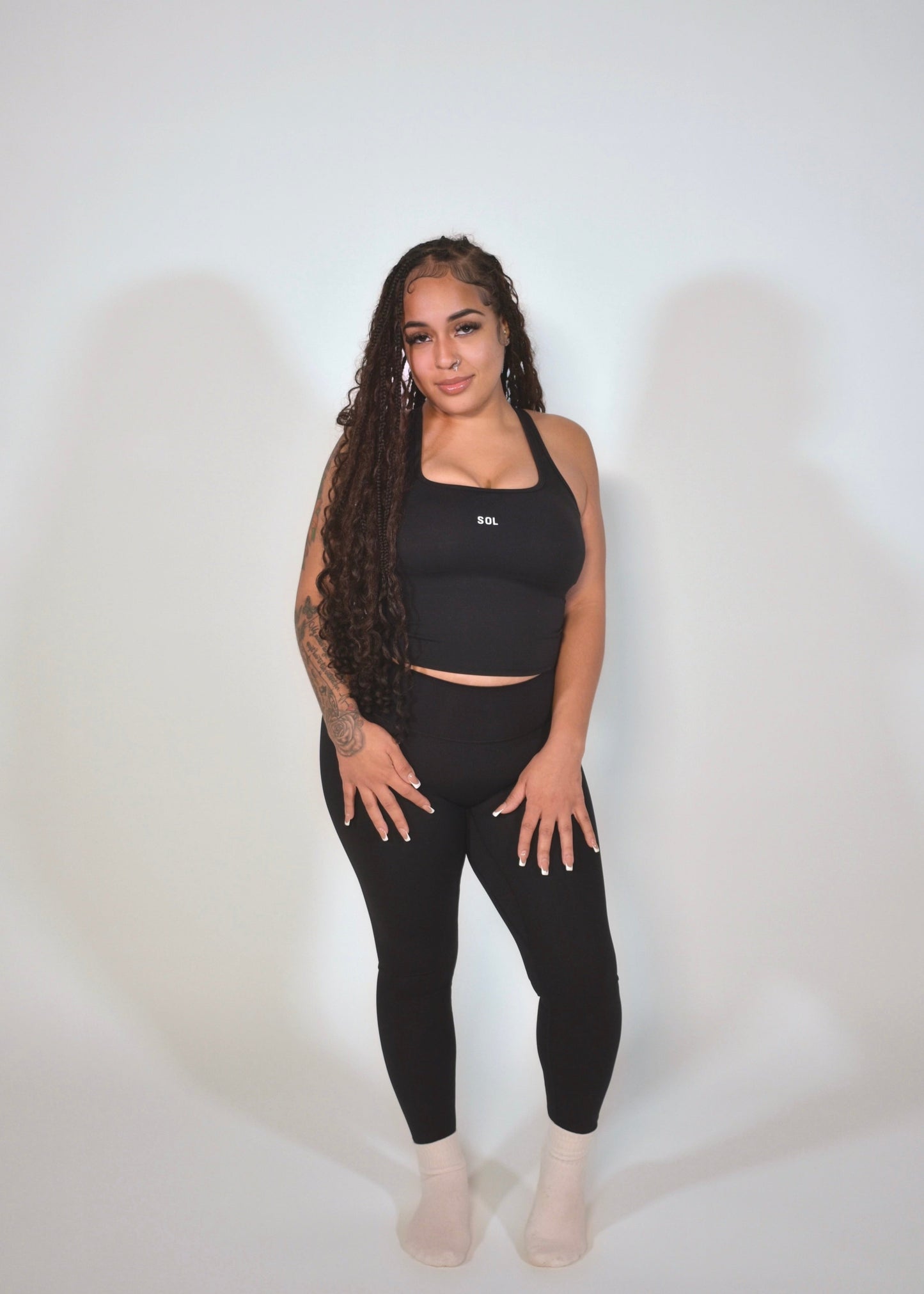 Noir Luxe Tank Top