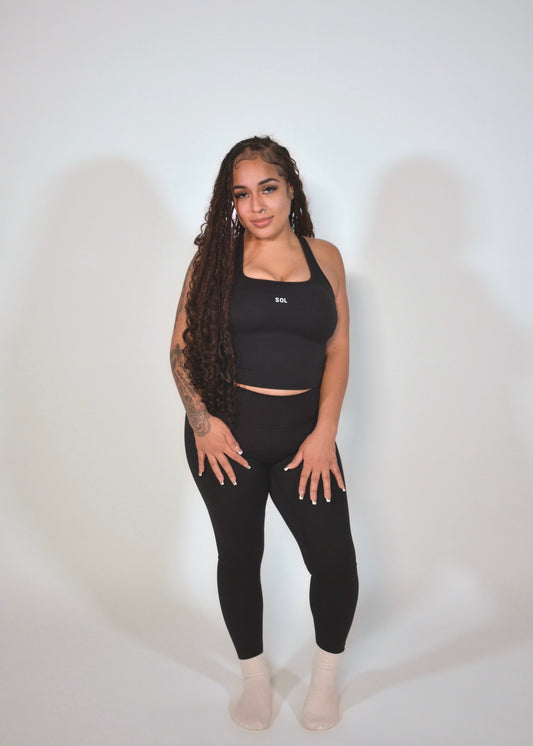 Noir Luxe Tank Top