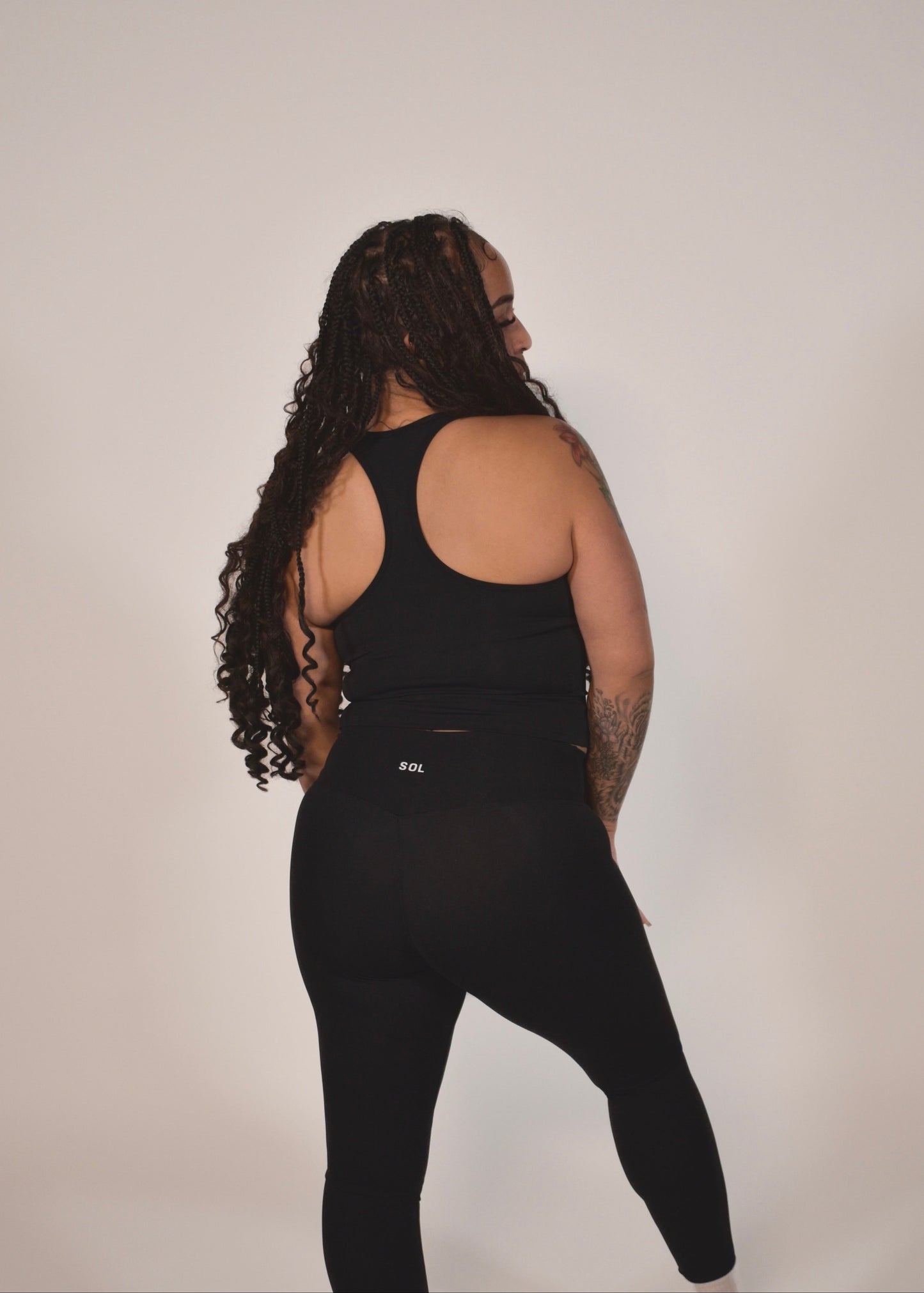 Noir Luxe Tank Top